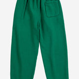 pantaloni tuta in cotone B226AC059 DARKGREEN BOBO CHOSES KIDS 
