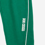 pantaloni tuta in cotone B226AC059 DARKGREEN BOBO CHOSES KIDS 