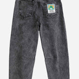 JEANS IN COTONE CON LOGO B226AC074 BLACK BOBO CHOSES KIDS 