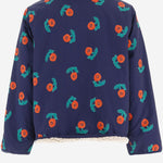 GIUBBOTTO CON STAMPA FLOREALE IN NYLON B226AC097 NAVYBLUE BOBO CHOSES KIDS 