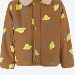 GIUBBOTTO CON STAMPA UFO IN NYLON B226AC098 BROWN BOBO CHOSES KIDS 