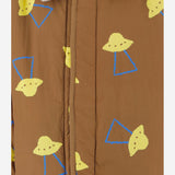 GIUBBOTTO CON STAMPA UFO IN NYLON B226AC098 BROWN BOBO CHOSES KIDS 