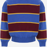MAGLIA IN COTONE CON MOTIVO A RIGHE B226AC116 MULTICOLOR BOBO CHOSES KIDS 