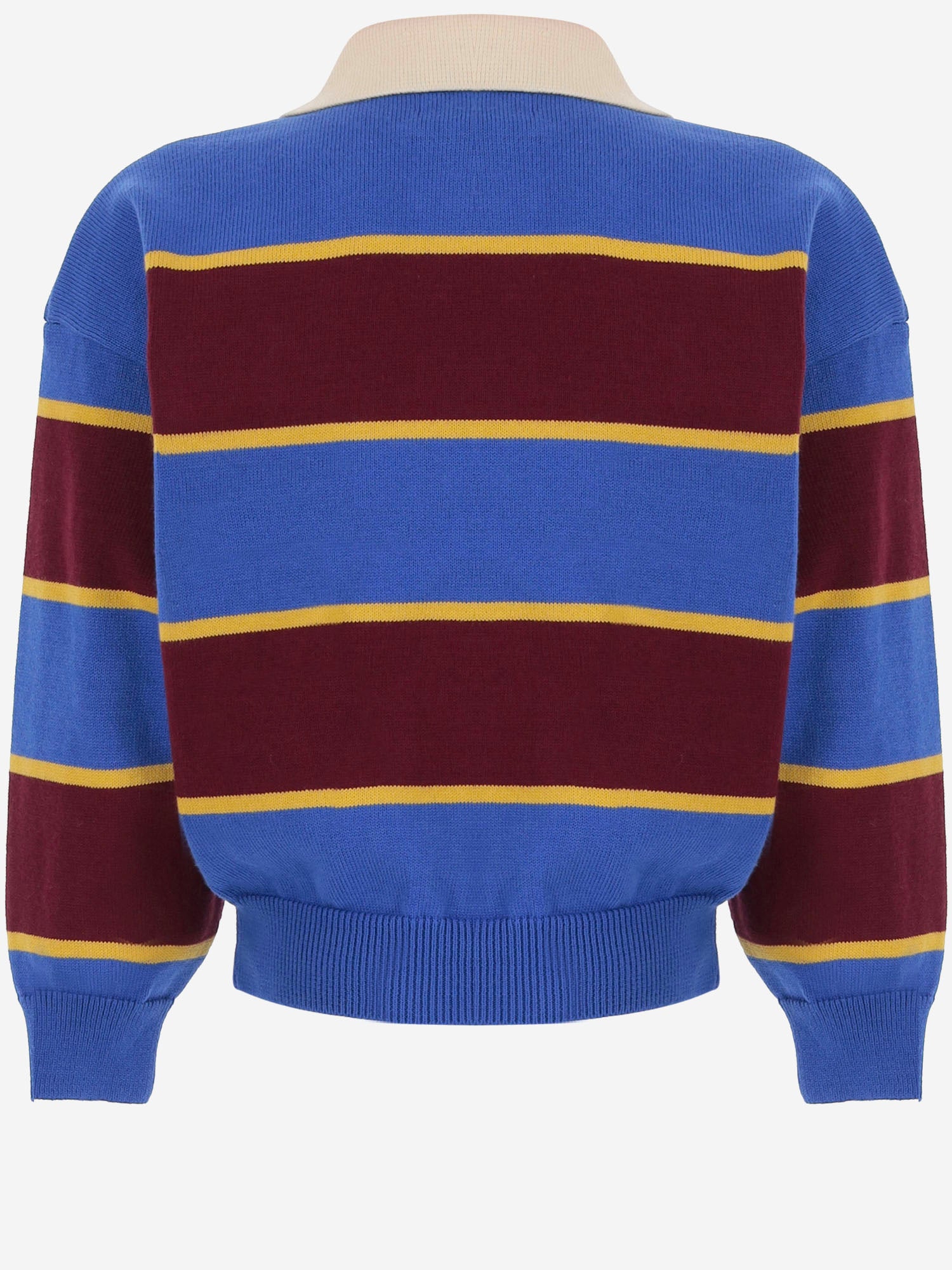 MAGLIA IN COTONE CON MOTIVO A RIGHE B226AC116 MULTICOLOR BOBO CHOSES KIDS 