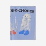 T-SHIRT IN COTONE CON STAMPA LOGO B226AC141 LIGHTBLUE BOBO CHOSES KIDS 