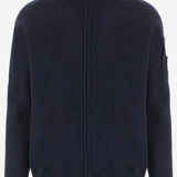 MAGLIA CON ZIP IN MISTO LANA 21CMKN088A 110149A888 CP COMPANY 