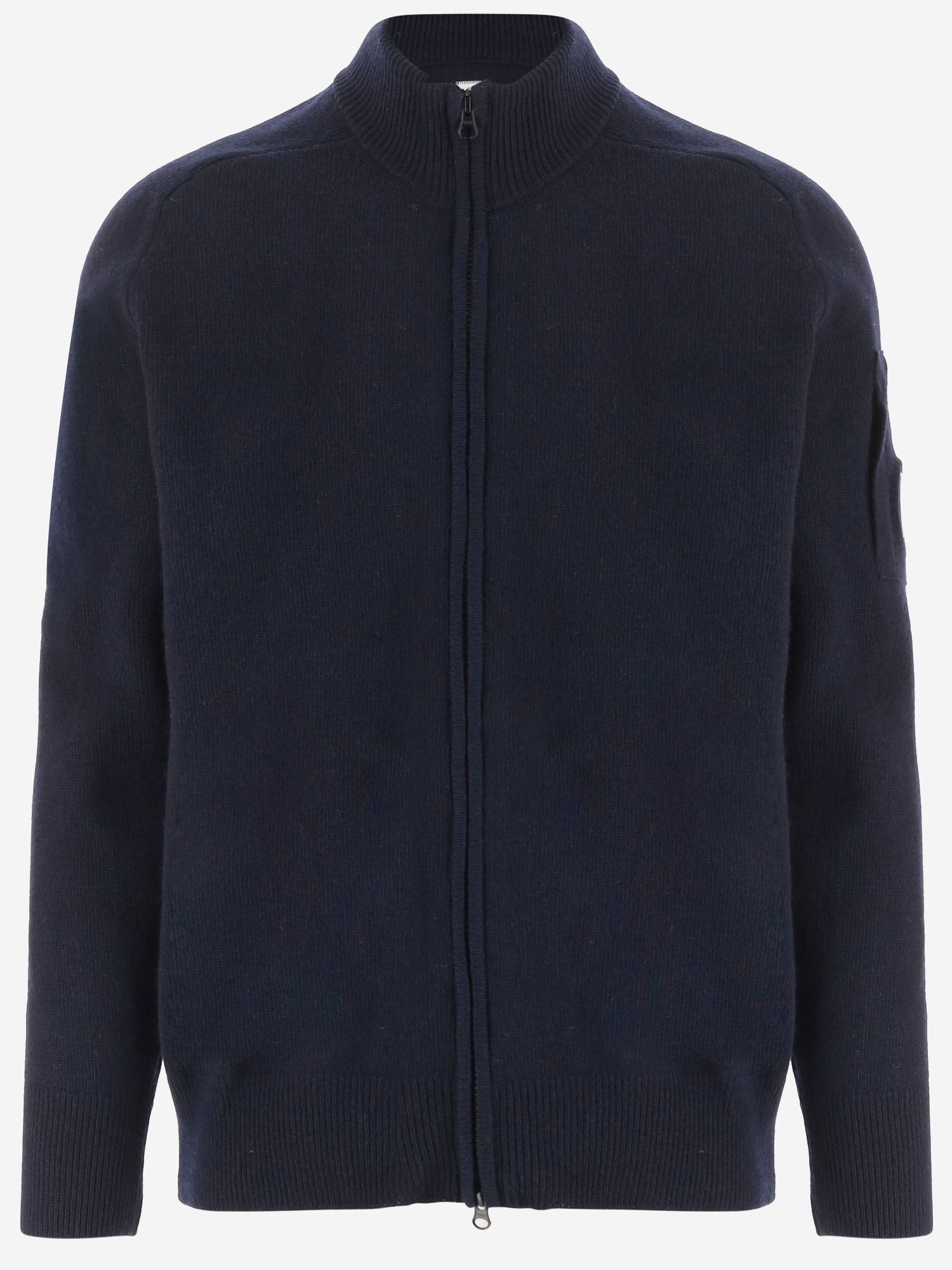 MAGLIA CON ZIP IN MISTO LANA 21CMKN088A 110149A888 CP COMPANY 