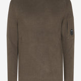 MAGLIA IN MISTO COTONE CON LOGO 21CMKN101A 006608A683 CP COMPANY 