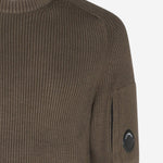 MAGLIA IN MISTO COTONE CON LOGO 21CMKN101A 006608A683 CP COMPANY 