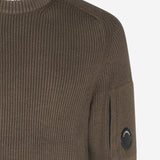 MAGLIA IN MISTO COTONE CON LOGO 21CMKN101A 006608A683 CP COMPANY 