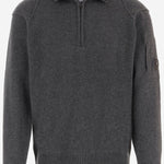 MAGLIA MEZZO ZIP IN MISTO LANA 21CMKN709A 110149A978 CP COMPANY 