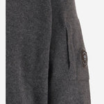 MAGLIA MEZZO ZIP IN MISTO LANA 21CMKN709A 110149A978 CP COMPANY 