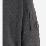 MAGLIA MEZZO ZIP IN MISTO LANA 21CMKN709A 110149A978 CP COMPANY 