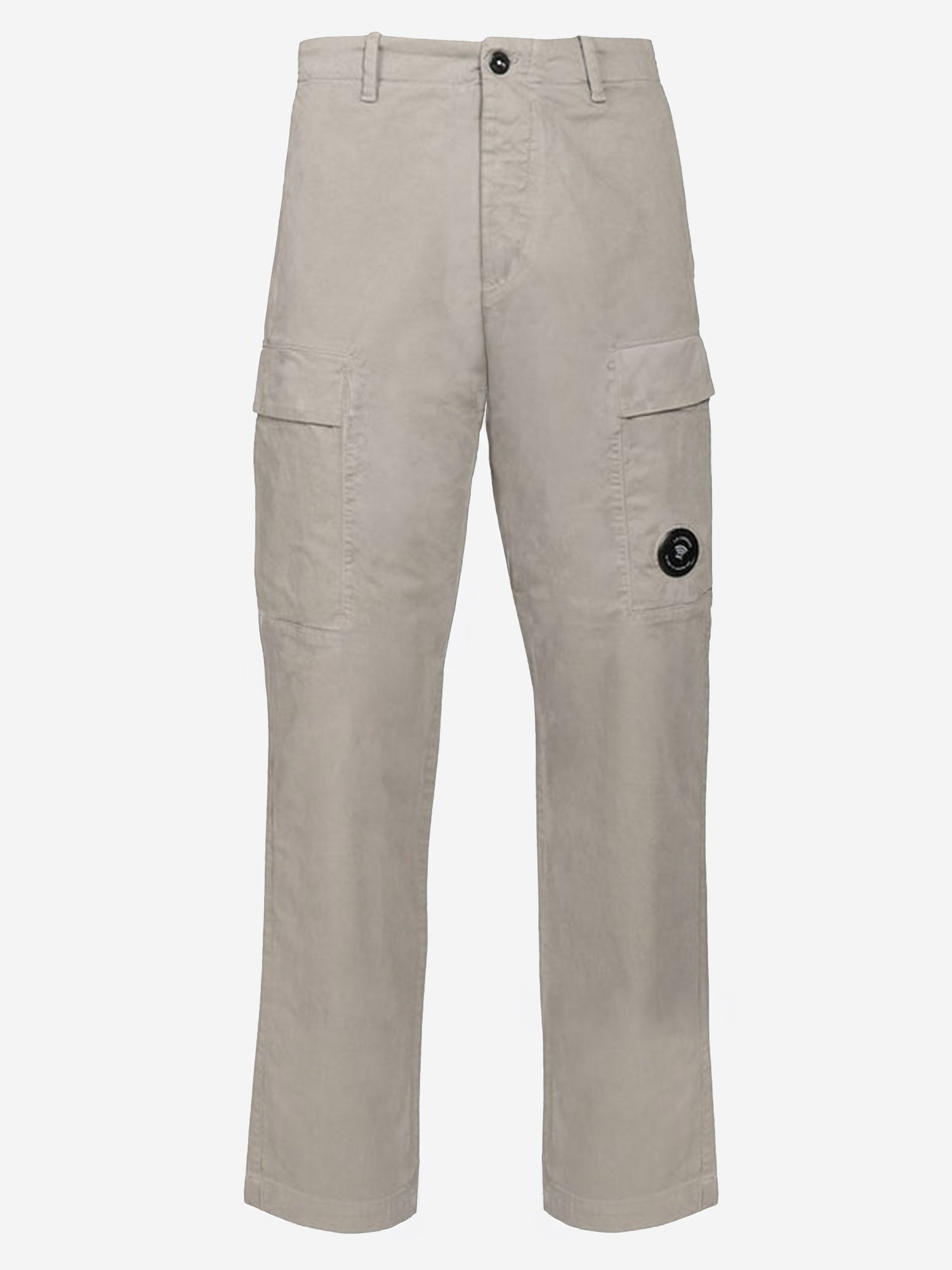 PANTALONI CARGO IN COTONE STRETCH CON LOGO 21CMPA090A 005529G356 CP COMPANY 