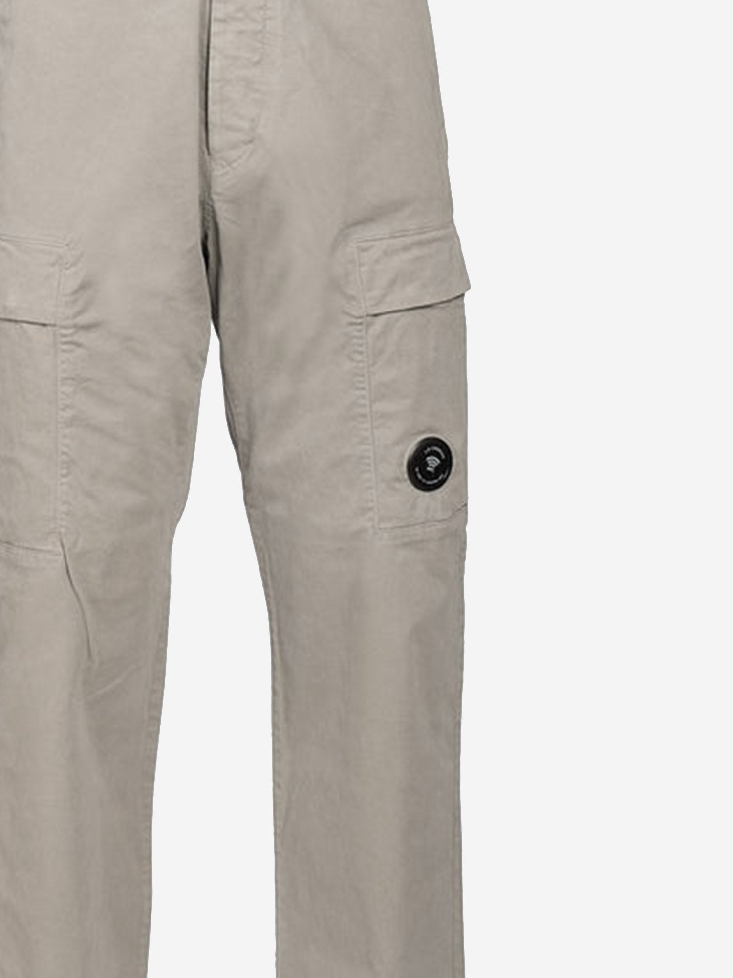 PANTALONI CARGO IN COTONE STRETCH CON LOGO 21CMPA090A 005529G356 CP COMPANY 