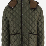 PIUMINO REVERSIBILE IN NYLON CON CAPPUCCIO STACCABILE 1A00140 597XQ818 MONCLER 
