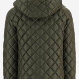 PIUMINO REVERSIBILE IN NYLON CON CAPPUCCIO STACCABILE 1A00140 597XQ818 MONCLER 