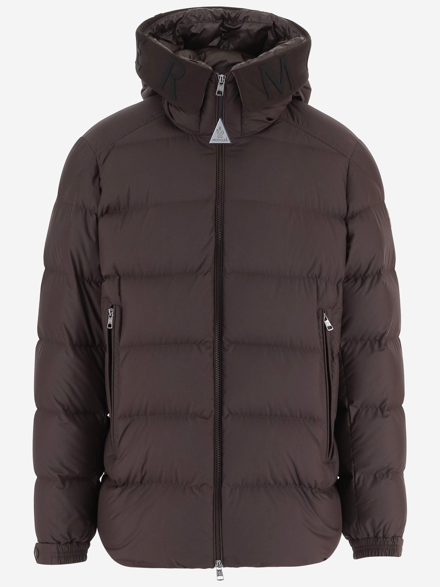 PIUMINO ORVELLE IN NYLON CON LOGO 1A00222 597YW258 MONCLER 