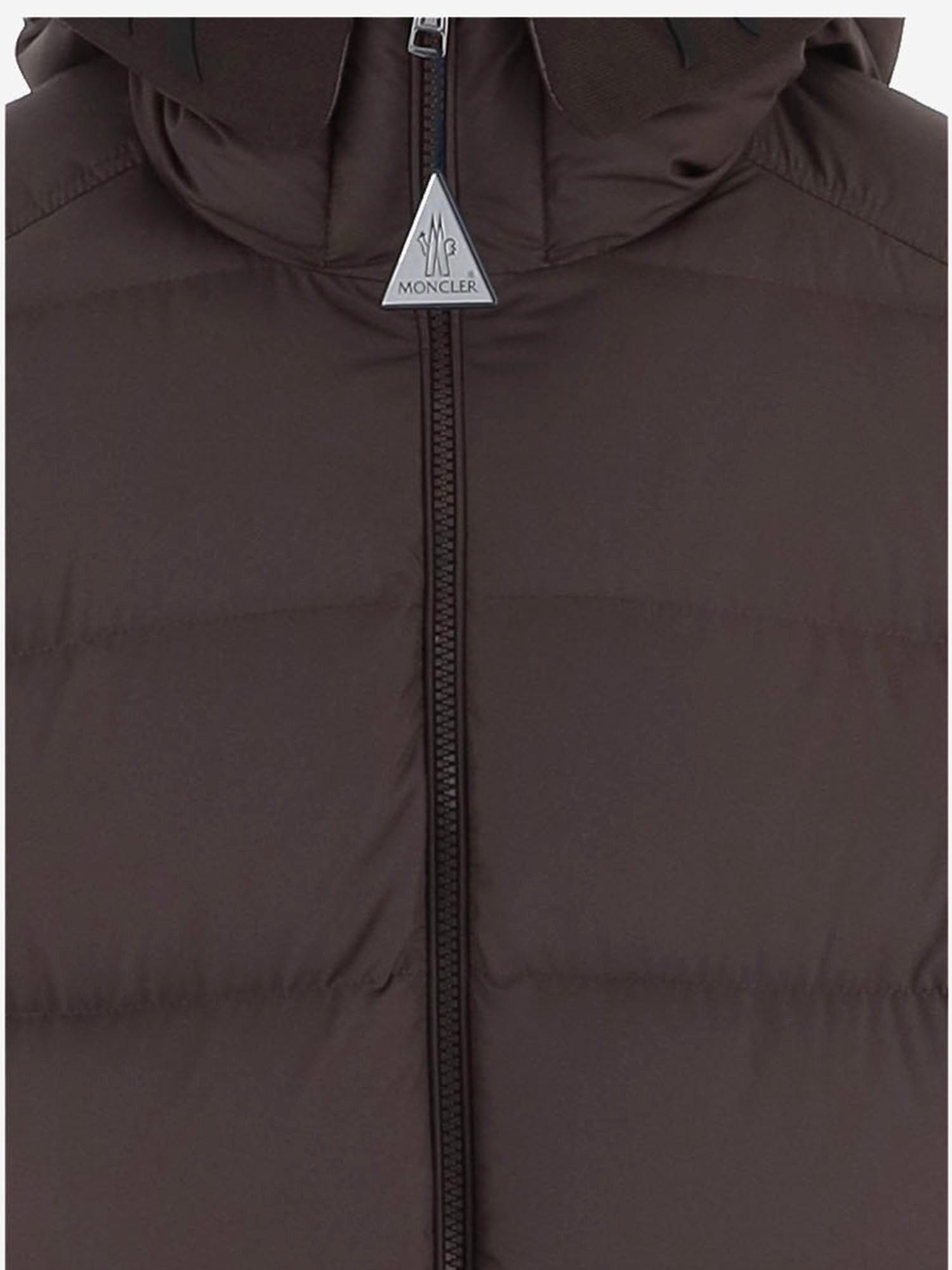 PIUMINO ORVELLE IN NYLON CON LOGO 1A00222 597YW258 MONCLER 
