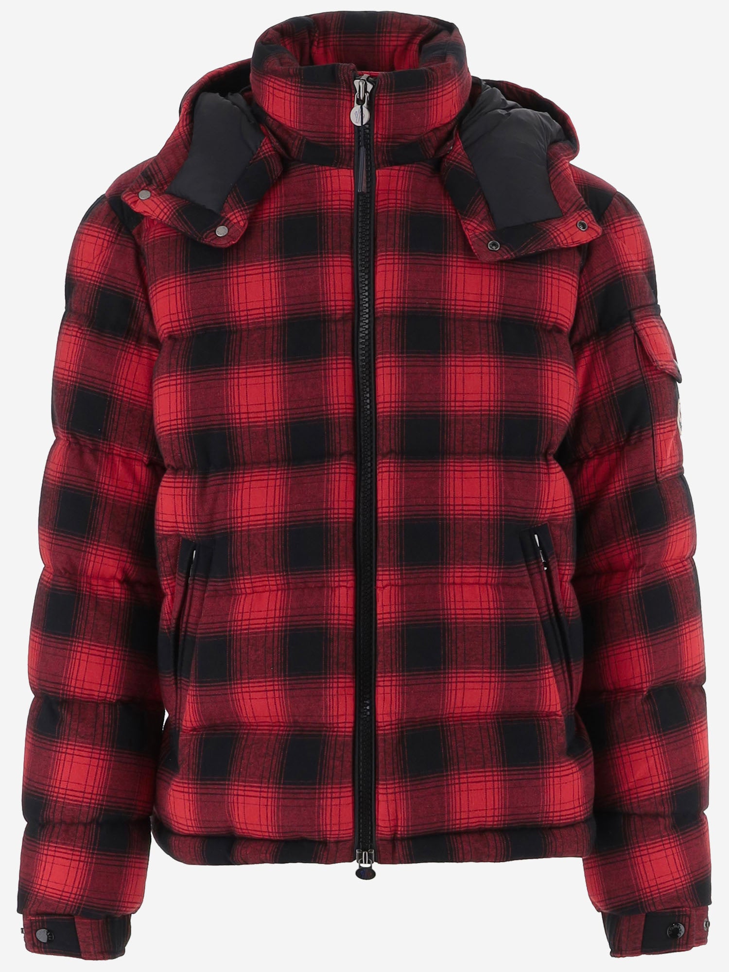 PIUMINO IN COTONE CON MOTIVO CHECK 1A00244 599ZUF294 MONCLER 