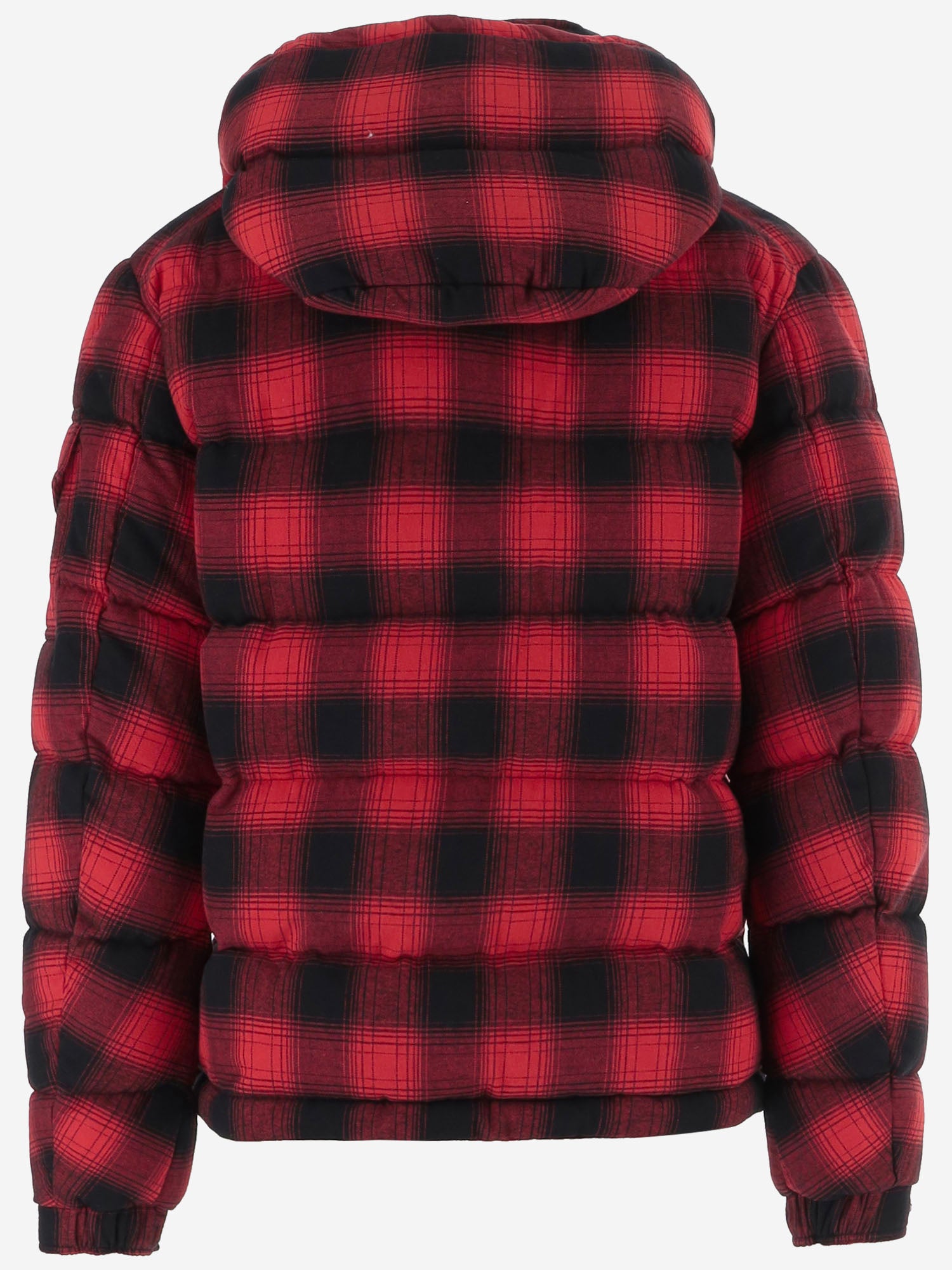 PIUMINO IN COTONE CON MOTIVO CHECK 1A00244 599ZUF294 MONCLER 