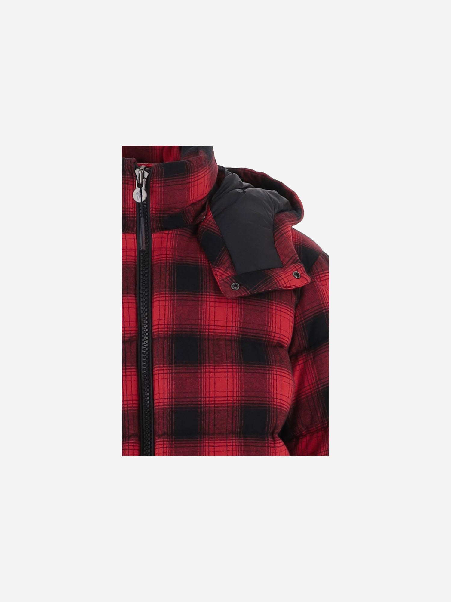 PIUMINO IN COTONE CON MOTIVO CHECK 1A00244 599ZUF294 MONCLER 