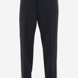 PANTALONI IN MISTO COTONE STRETCH 2A00017 599LT778 MONCLER 