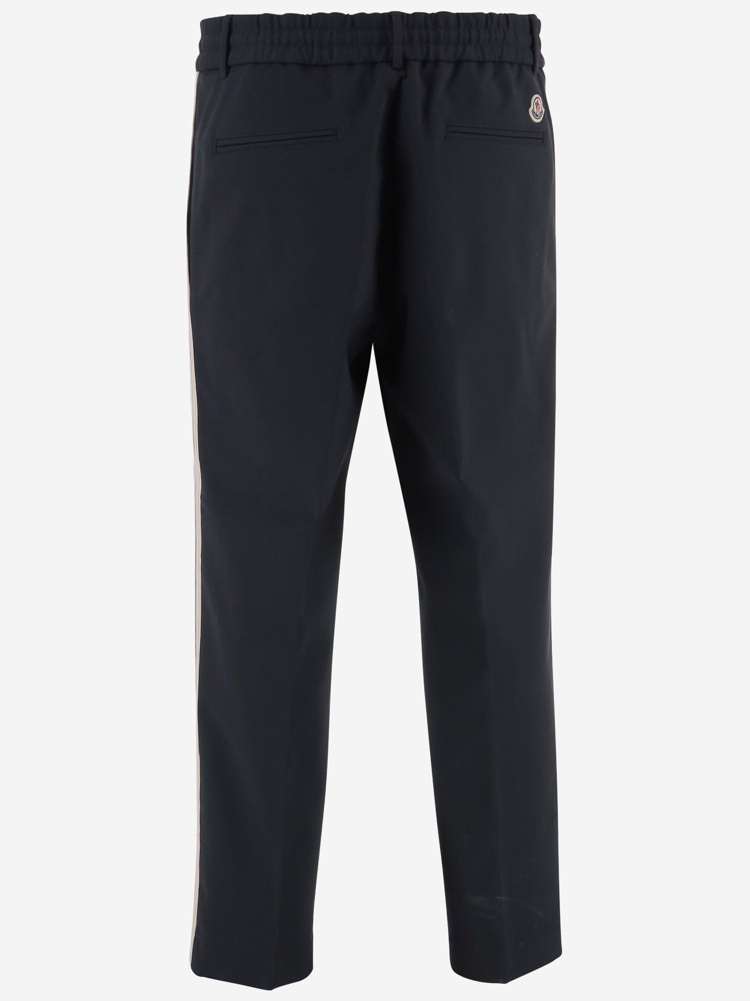 PANTALONI IN MISTO COTONE STRETCH 2A00017 599LT778 MONCLER 