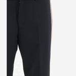 PANTALONI IN MISTO COTONE STRETCH 2A00017 599LT778 MONCLER 