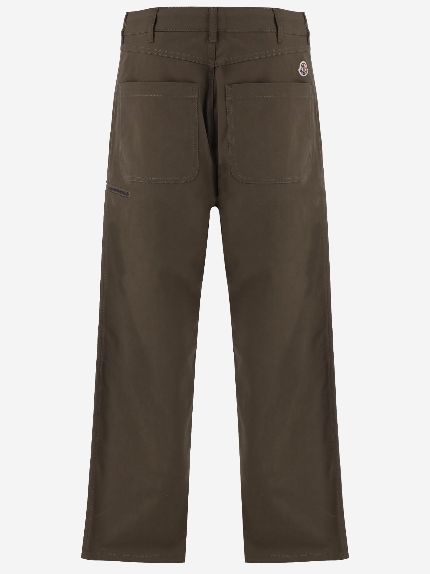PANTALONI IN GABARDINE STRETCH 2A00030 598R183C MONCLER 