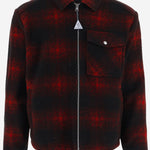 CAMICIA CON ZIP IN JERSEY A QUADRI 2F00035 89BKBF49 MONCLER 
