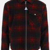 CAMICIA CON ZIP IN JERSEY A QUADRI 2F00035 89BKBF49 MONCLER 