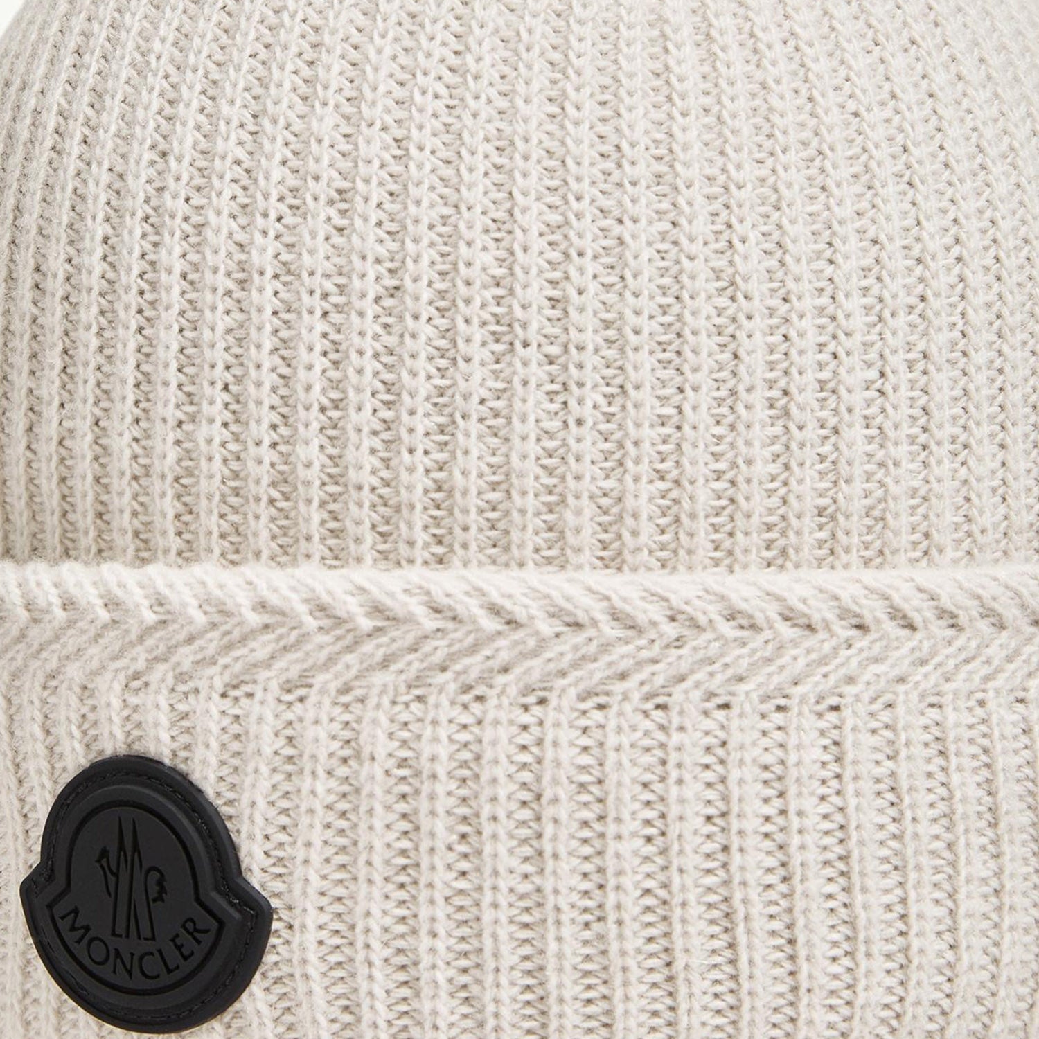 BEANIE IN LANA E CASHMERE CON LOGO 3B00007 M4281202 MONCLER 