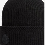 BEANIE IN LANA E CASHMERE CON LOGO 3B00007 M4281999 MONCLER 