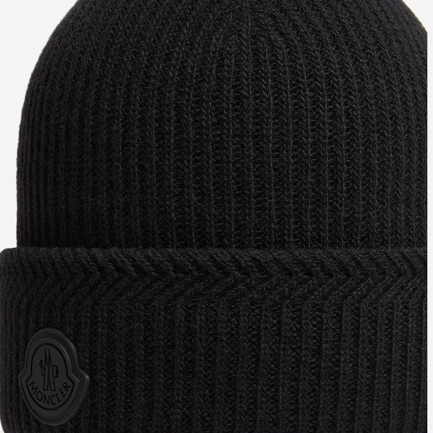 BEANIE IN LANA E CASHMERE CON LOGO 3B00007 M4281999 MONCLER 