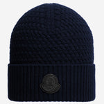 BEANIE IN LANA E CASHMERE CON LOGO 3B00026 M4281742 MONCLER 