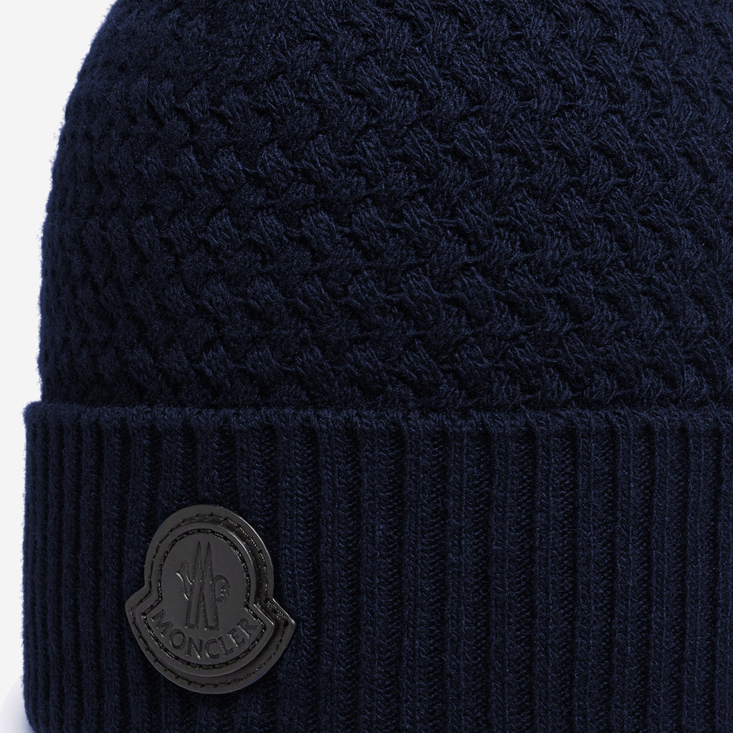 BEANIE IN LANA E CASHMERE CON LOGO 3B00026 M4281742 MONCLER 