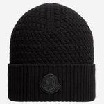 BEANIE IN LANA E CASHMERE CON LOGO 3B00026 M4281999 MONCLER 