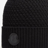 BEANIE IN LANA E CASHMERE CON LOGO 3B00026 M4281999 MONCLER 