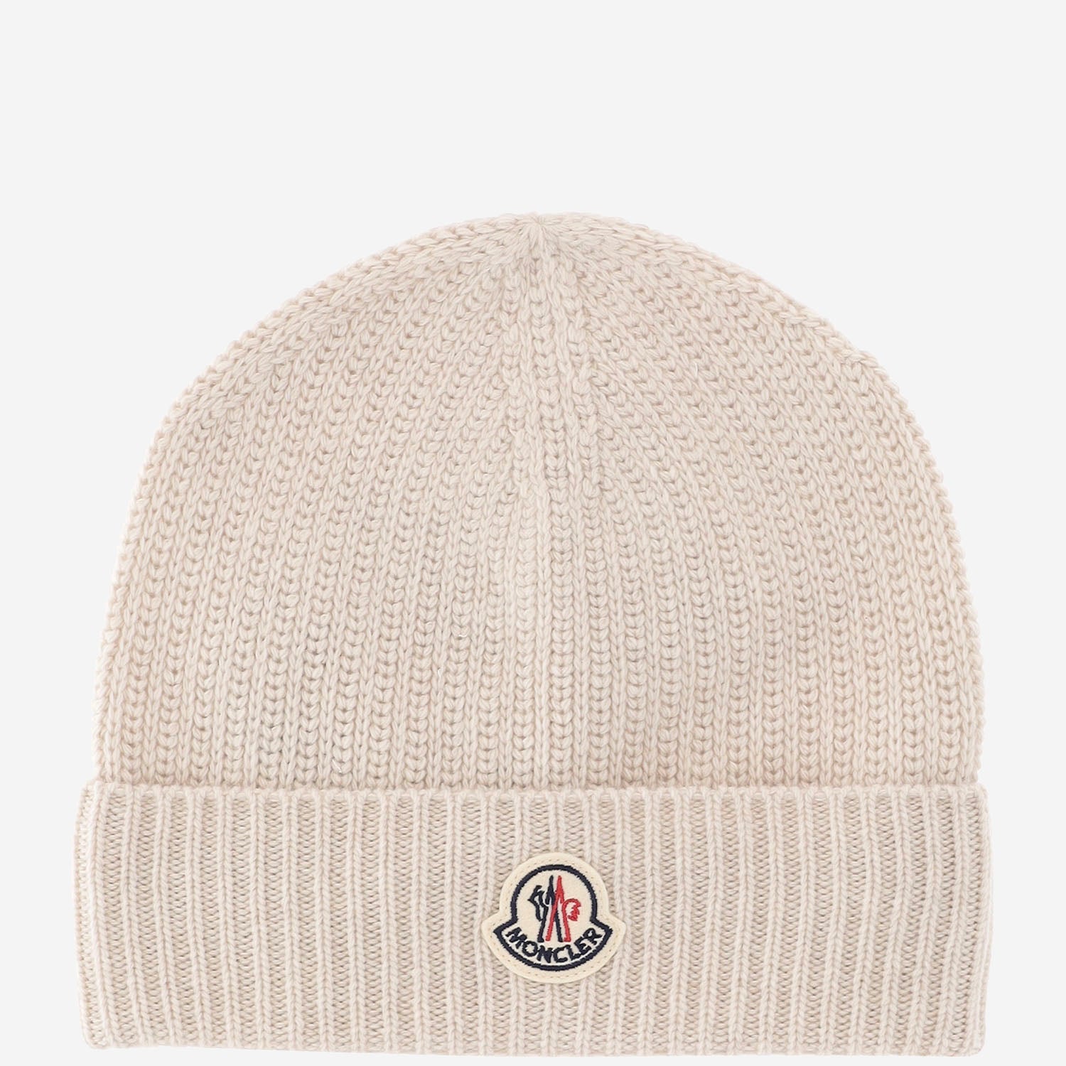 BEANIE IN LANA E CASHMERE CON LOGO 3B00083 M4281215 MONCLER 