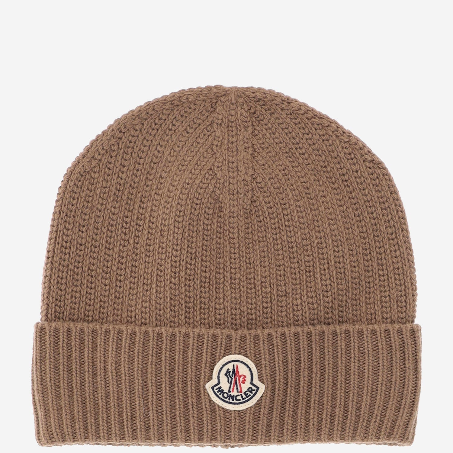 BEANIE IN LANA E CASHMERE CON LOGO 3B00083 M428126E MONCLER 