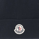 BEANIE IN LANA CON LOGO 3B70500 A9342742 MONCLER 
