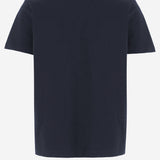 T-shirt in cotone con stampa piumino 8C00002 89B8U742 MONCLER 