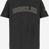 T-SHIRT IN COTONE CON LOGO 8C00018 89B8U999 MONCLER 