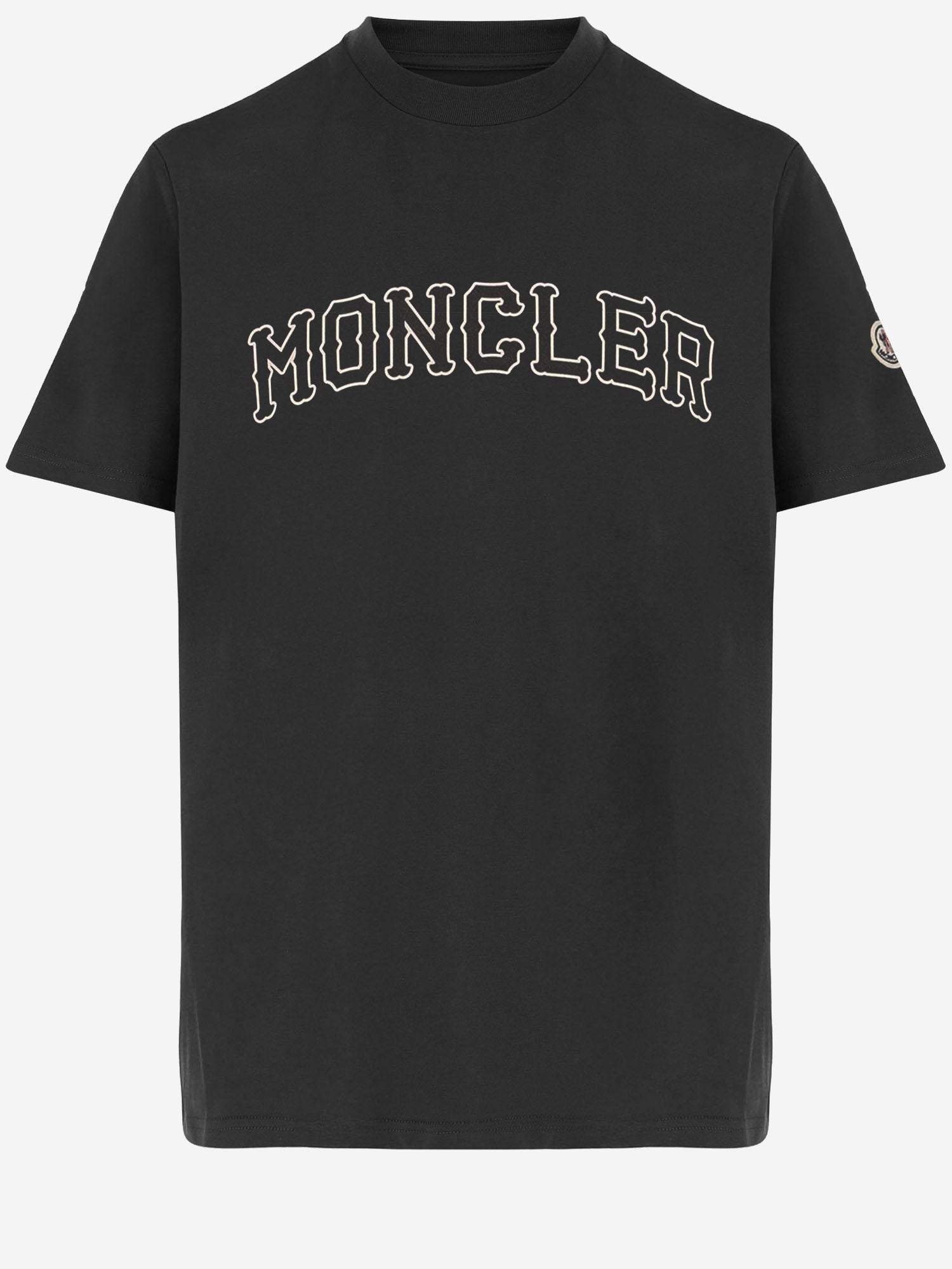 T-SHIRT IN COTONE CON LOGO 8C00018 89B8U999 MONCLER 