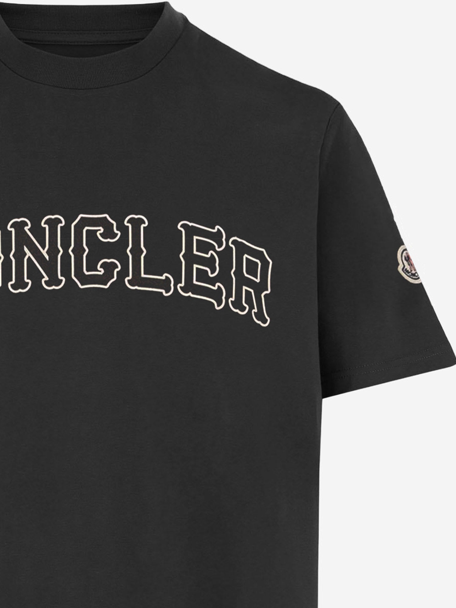 T-SHIRT IN COTONE CON LOGO 8C00018 89B8U999 MONCLER 