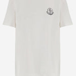 T-SHIRT IN COTONE CON LOGO 8C00025 89AUG00A MONCLER 