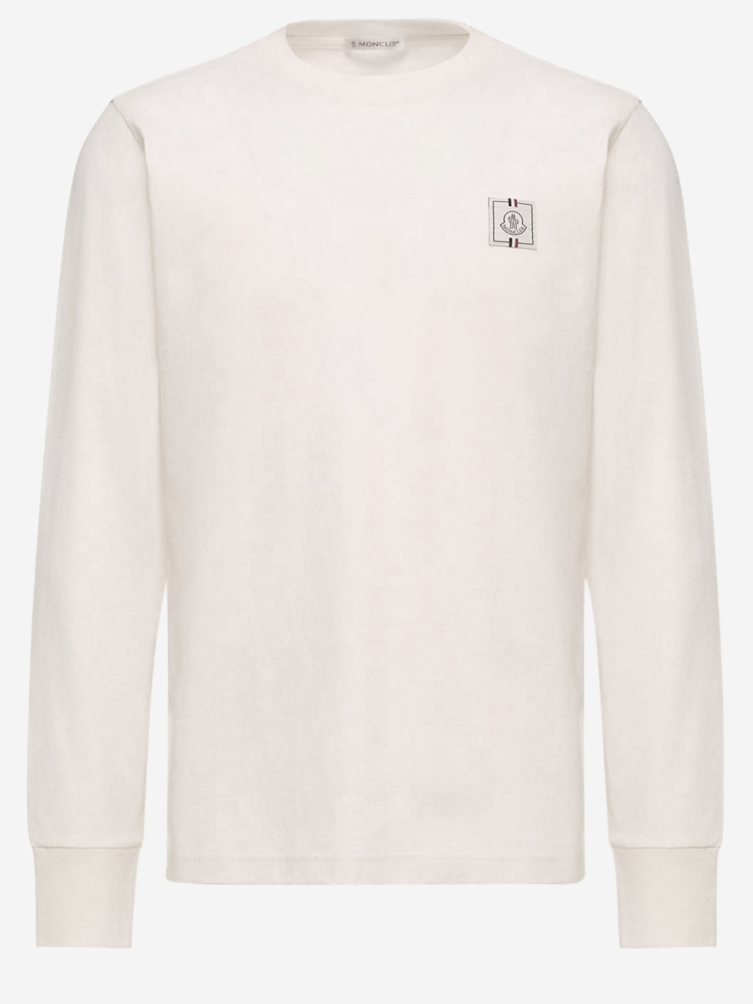 T-SHIRT A MANICHE LUNGHE CON LOGO 8D00013 89B8Q034 MONCLER 