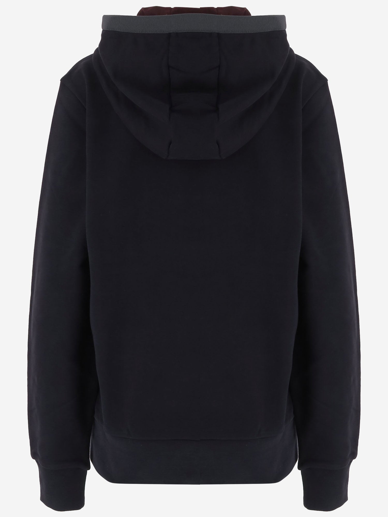 FELPA IN COTONE CON LOGO 8G00010 89AUJ742 MONCLER 