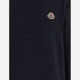 FELPA IN COTONE CON LOGO 8G00010 89AUJ742 MONCLER 